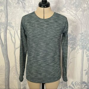 Lululemon &go City Pullover Long Sleeve in Heathered Dark Fuel Green 4 #W3K58S